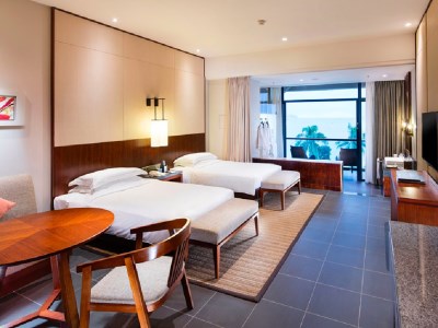 bedroom 1 - hotel hilton sanya yalong bay - sanya, china