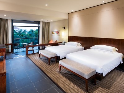 bedroom 2 - hotel hilton sanya yalong bay - sanya, china