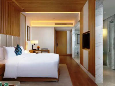 deluxe room - hotel yazhou bay, curio collection by hilton - sanya, china