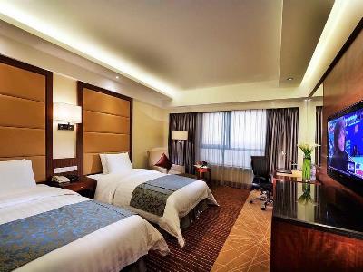 bedroom - hotel crowne plaza international airport - beijing, china