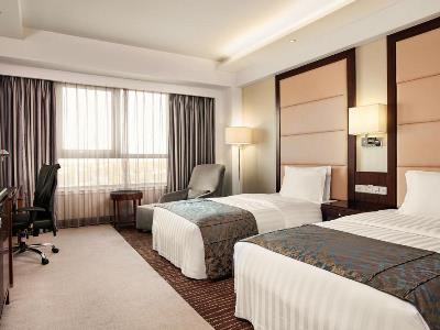 bedroom 2 - hotel crowne plaza international airport - beijing, china