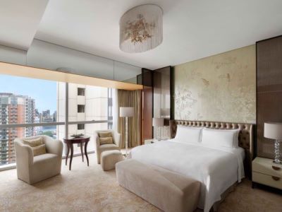 bedroom - hotel shangri-la beijing - beijing, china