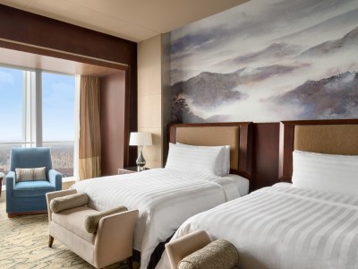 bedroom 1 - hotel china world summit wing - beijing, china
