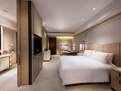 bedroom - hotel conrad beijing - beijing, china