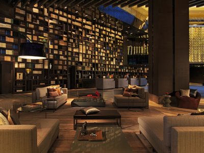 lobby 1 - hotel renaissance wangfujing - beijing, china