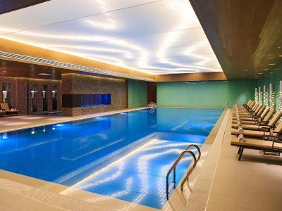 indoor pool - hotel renaissance wangfujing - beijing, china