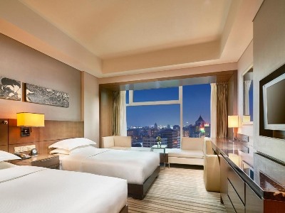 bedroom 1 - hotel doubletree by hilton beijing - beijing, china