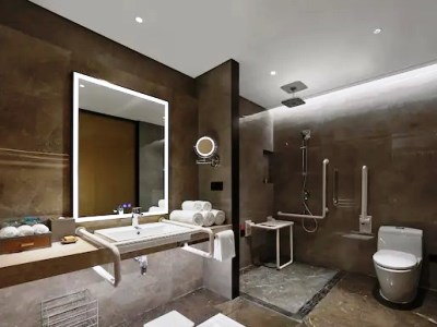 bathroom - hotel doubletree by hilton beijing badaling - beijing, china