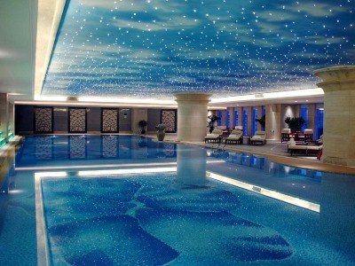 indoor pool - hotel wanda vista beijing - beijing, china