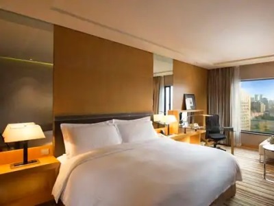 bedroom - hotel hilton beijing - beijing, china
