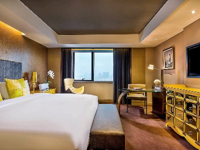 bedroom - hotel sofitel zhengzhou international - zhengzhou, china