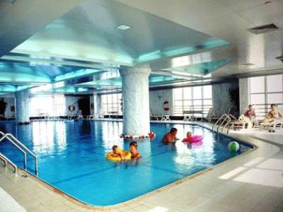 indoor pool - hotel ramada plaza tian lu - wuhan, china
