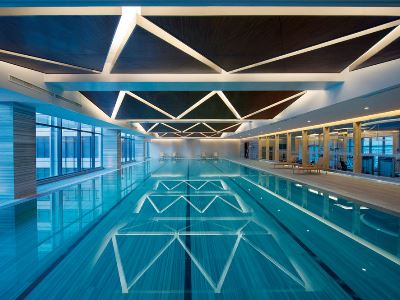 indoor pool - hotel doubletree by hilton wuxi - wuxi, china