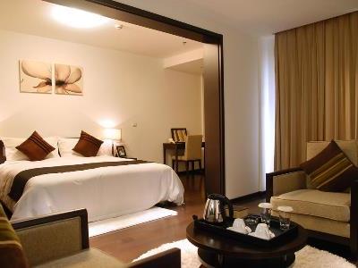 bedroom - hotel belgravia serviced residence - wuxi, china