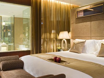 bedroom - hotel pan pacific xiamen - xiamen, china