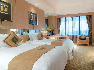 bedroom 1 - hotel pan pacific xiamen - xiamen, china