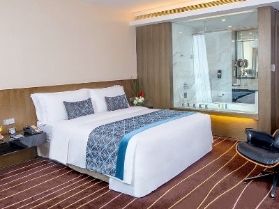 bedroom 3 - hotel marco polo xiamen - xiamen, china