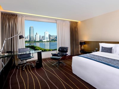 bedroom 2 - hotel marco polo xiamen - xiamen, china