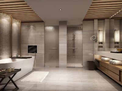 bathroom - hotel hyatt regency xiamen wuyuanwan - xiamen, china