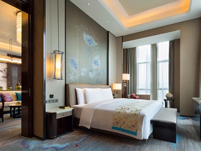 bedroom - hotel wanda realm yiwu - yiwu, china