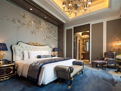 bedroom 1 - hotel wanda realm yiwu - yiwu, china