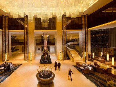 lobby - hotel hilton zhongshan downtown - zhongshan, china