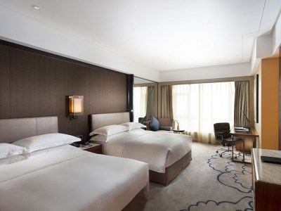 bedroom 1 - hotel hilton zhongshan downtown - zhongshan, china
