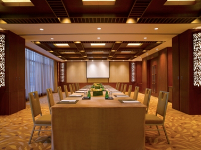 conference room - hotel wyndham grand tianjin jingjin city - tianjin, china