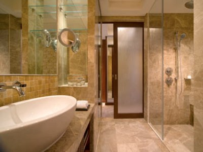 bathroom - hotel wyndham grand tianjin jingjin city - tianjin, china