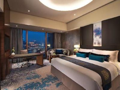 bedroom - hotel shangri-la tianjin - tianjin, china
