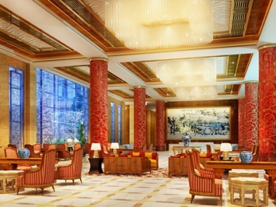 lobby - hotel hilton tianjin eco-city - tianjin, china