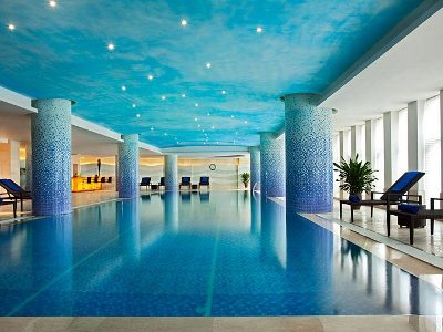 indoor pool - hotel sheraton tianjin binhai - tianjin, china