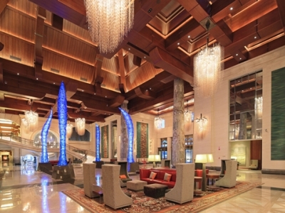 lobby - hotel hilton qingdao golden beach - qingdao, china