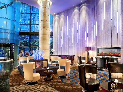 lobby 1 - hotel sofitel nanjing galaxy suning - nanjing, china