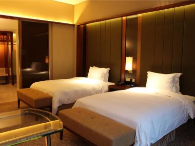 bedroom 1 - hotel hilton riverside - nanjing, china