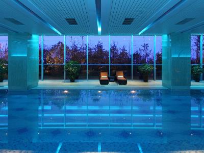 indoor pool - hotel hilton riverside - nanjing, china