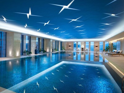indoor pool - hotel hilton nanjing - nanjing, china