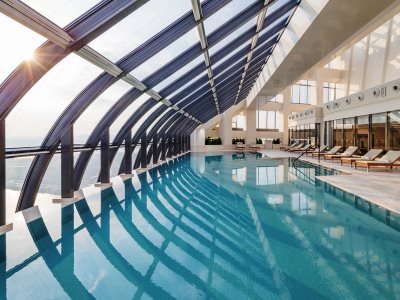 indoor pool - hotel jumeirah nanjing - nanjing, china