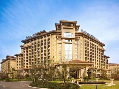 exterior view - hotel doubletree by hilton ningbo-chunxiao - ningbo, china