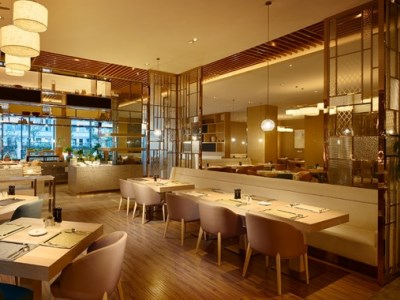 restaurant - hotel doubletree by hilton ningbo beilun - ningbo, china