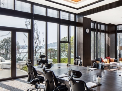 conference room - hotel hilton ningbo dongqian lake resort - ningbo, china
