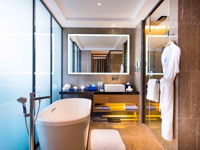 bathroom - hotel novotel ningbo east - ningbo, china