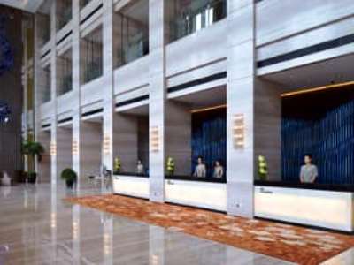 lobby - hotel howard johnson wyndham ifc plaza ningbo - ningbo, china