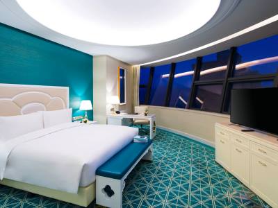 bedroom 1 - hotel howard johnson plaza by wyndham ningbo - ningbo, china
