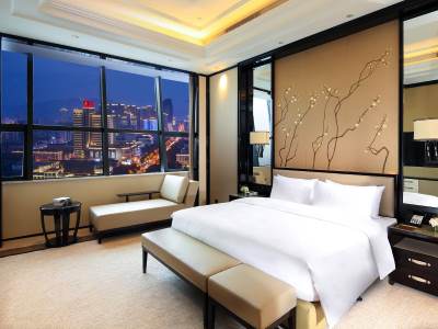 bedroom 3 - hotel howard johnson plaza by wyndham ningbo - ningbo, china