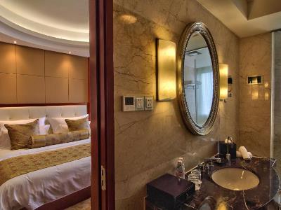 bedroom 1 - hotel citic ningbo international - ningbo, china