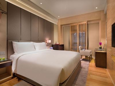 bedroom - hotel cheery canal hotel hangzhou - hangzhou, china