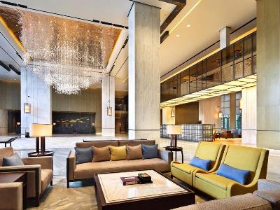 lobby - hotel sheraton grand hangzhou binjiang - hangzhou, china