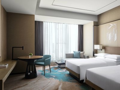 bedroom - hotel hangzhou marriott hotel lin'an - hangzhou, china
