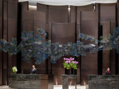 lobby - hotel hangzhou marriott hotel lin'an - hangzhou, china